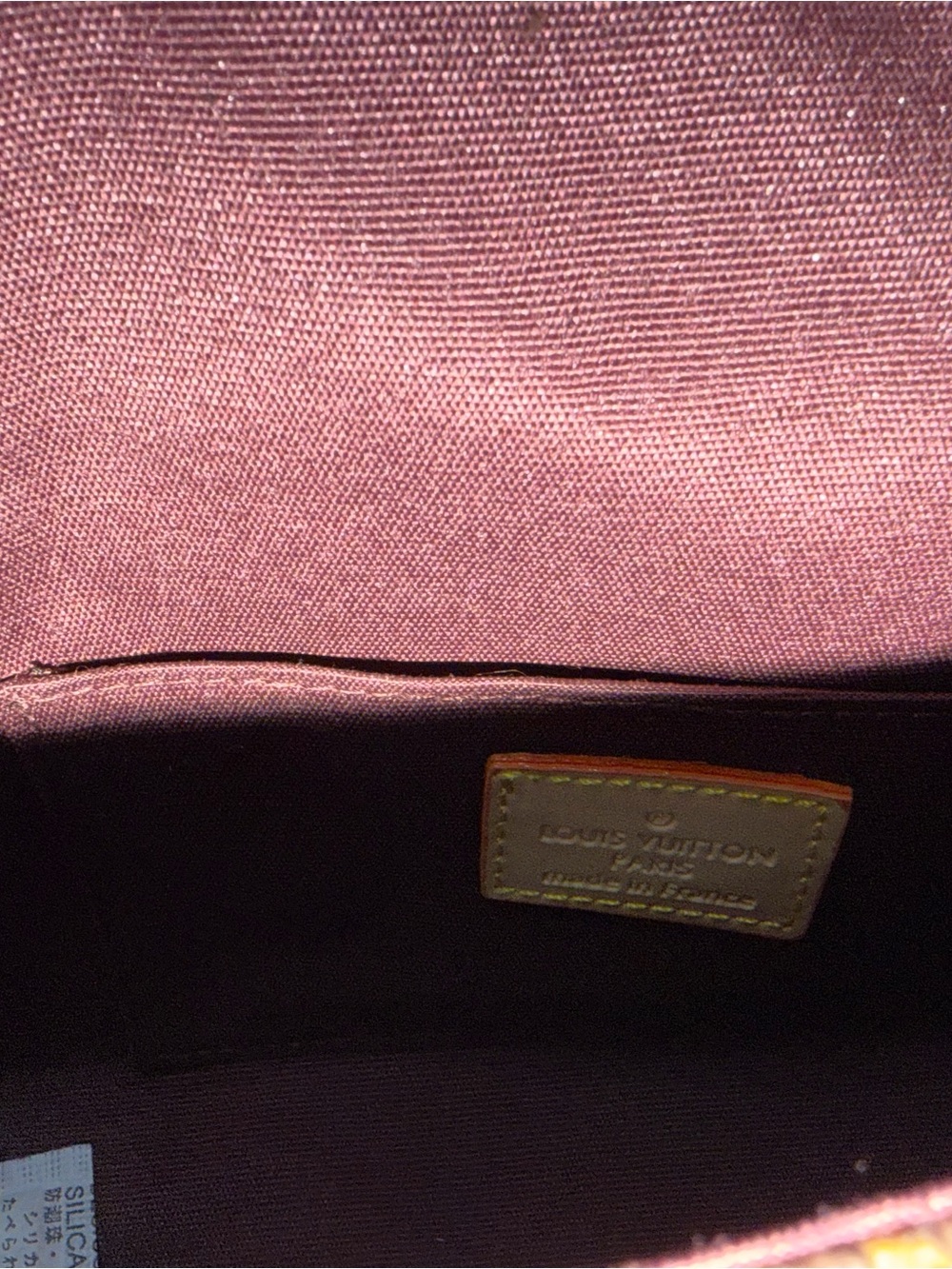 Louis Vuitton Monogram Canvas Crossbody with Gold Chain and Tan Trim - Picture 5 of 10